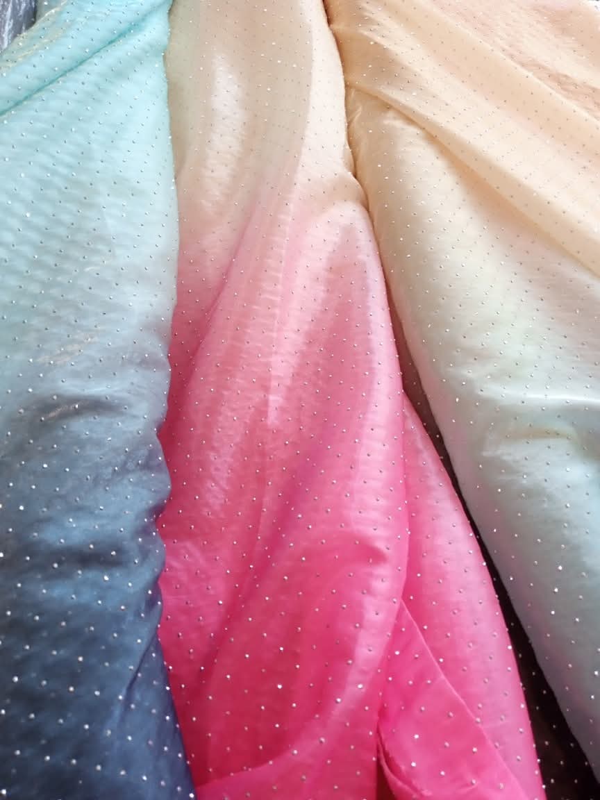 Double Tone Silk Fabric
