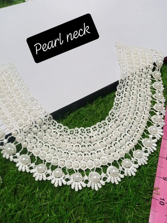 Pearl White Neck